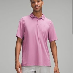 Lululemon logo sport polo short sleeve